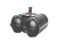 Preview: Roth Abwassertank Twinbloc 5000 Liter *OHNE DIBT ZULASSUNG* inklusive Schacht DN200 und Deckel